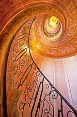 Stairs in Melk Abbey, Austria