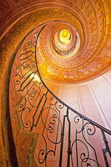 Stairs in Melk Abbey, Austria