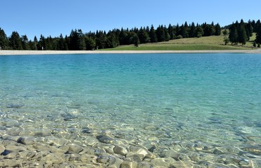 Lac en montagne