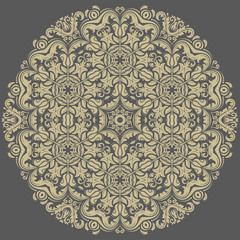 Oriental Abstract Vector Pattern