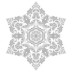 Damask Vector Oriental Pattern