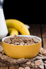 Bowl with Wholemeal Cornflakes