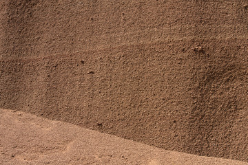 volcanic ash wall