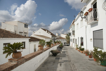 Fototapeta na wymiar Centro de Mijas Pueblo, Málaga