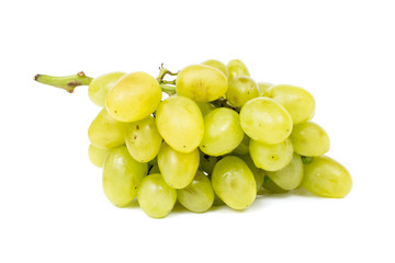 Fresh green grapes