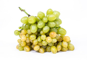 Fresh green grapes