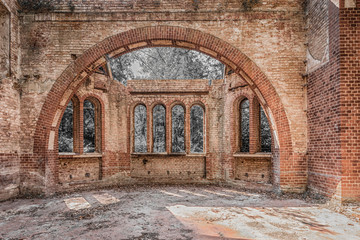 beautiful decay church