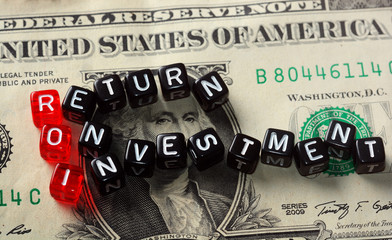 ROI Return On Investment  dollar
