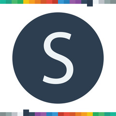 S letter icon.