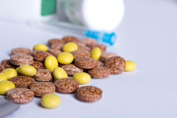 Vitamin and mineral supplement with fruits and vegetables 