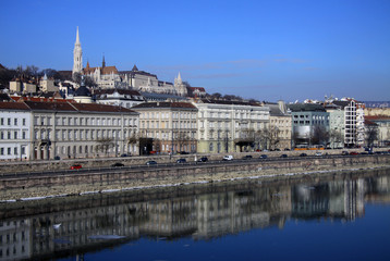 View on Buda bank of Budapest, Hungary 