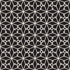 Lace texture, seamless black and white ornament
