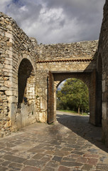 Obraz premium Fortress of Samuil in Ohrid. Macedonia