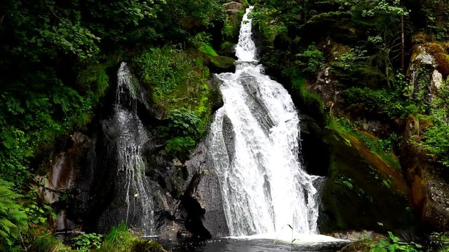 Die h&ouml;chsten Wasserf&auml;lle Deutschlands in Triberg