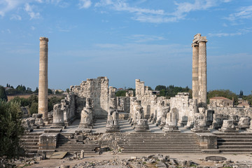 Temple of Apollo in antique city of Didyma