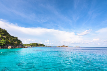 Obraz premium Honeymoon Bay w Mu Koh Similan, Tajlandia
