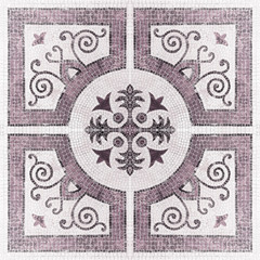 Old marble-stone mosaic texture or background