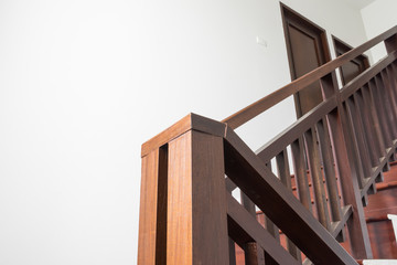 Fototapeta na wymiar wooden staircase 1