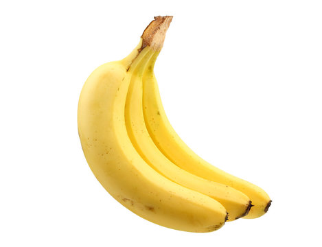 Banana isolated on white