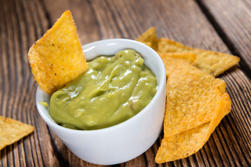 Nachos with Guacamole