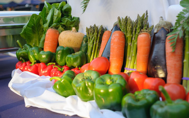 Vegetables exhibition