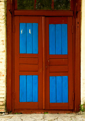 Fototapeta premium Old vintage wooden door