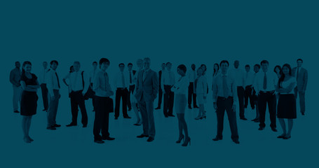 Naklejka premium Business Team People Community Organization Concept