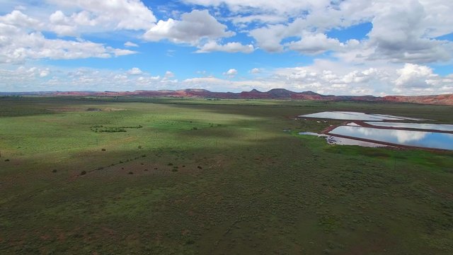 Aerial video of the Continental Devide America