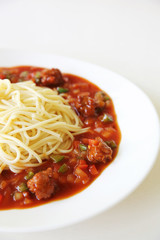 Spaghetti Meatballs