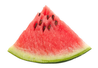 Watermelon fruit triangle slice