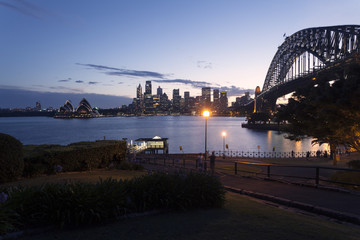 Sydney city night