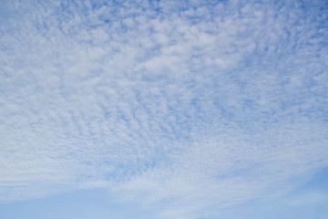 blue sky and white cloud