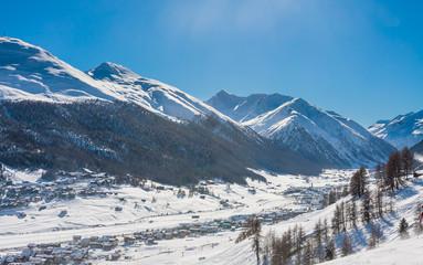  Ski resort Livigno. Italy