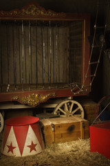 Circus backstage