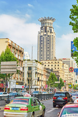 Obraz premium SHANGHAI, CHINA - MAY 22 2015: The people, the citizens of Shang