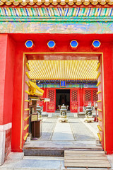 Temple of Earth (also referred to as the Ditan Park), Beijing.In