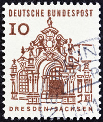 Zwinger pavilion, Dresden (Germany 1964)