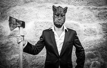 Cat mask murderer