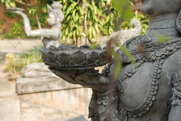 Buddhist temple of Golden Triangle