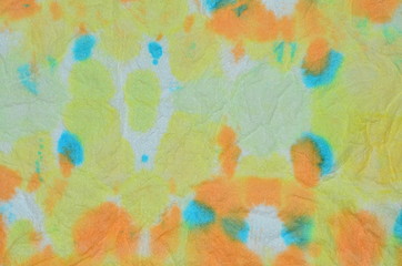 Colorful stained paper,Colorful stained tissues