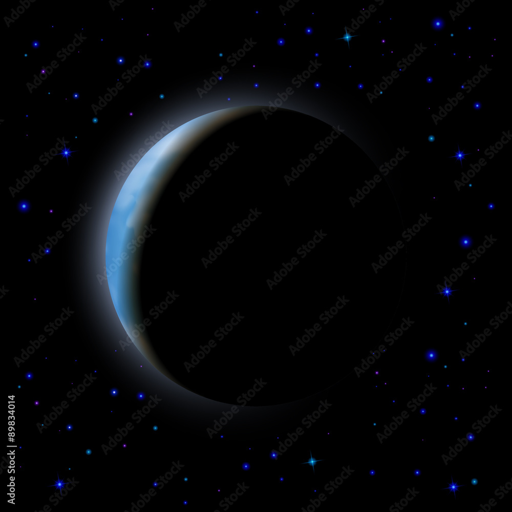 Canvas Prints eclipse of the moon