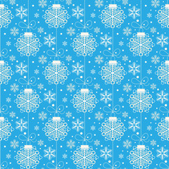 Christmas blue background