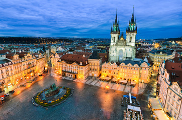 Fototapeta premium Old Town Square in Prague, Czech Republic