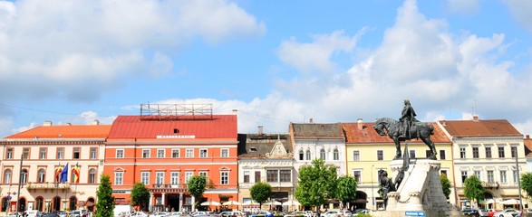 Panorama of Cluj Napoca, Romania