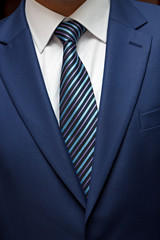 Holiday attire groom at a wedding.