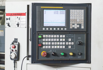 control panel lathe turner