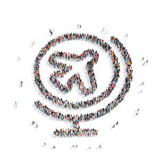  people  shape  globe isolated