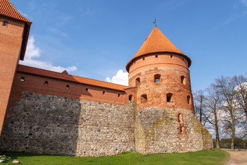 Fototapeta na wymiar Trakai Castle View