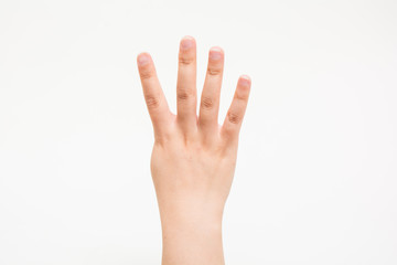 The hands of children No4 子供の手でNo4