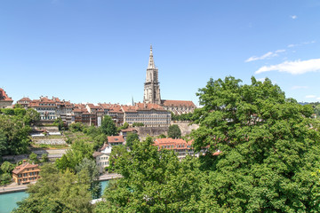 Obraz premium Berne in Switzerland, summer 2015